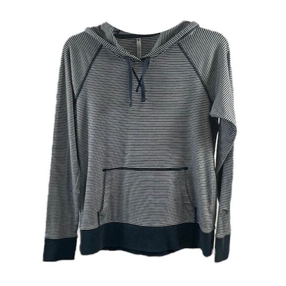 Kuhl Navy Striped Hoodie Size S - Picture 1 of 9